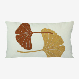 Almofada Rineira Valença - Marfim | Mostarda